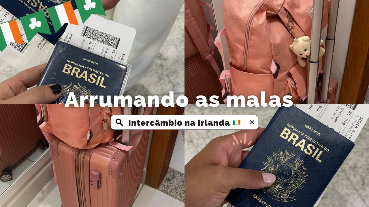 Vlog intercâmbio #3 | Arrumando as malas para intercâmbio na Irlanda | recém formada em odonto