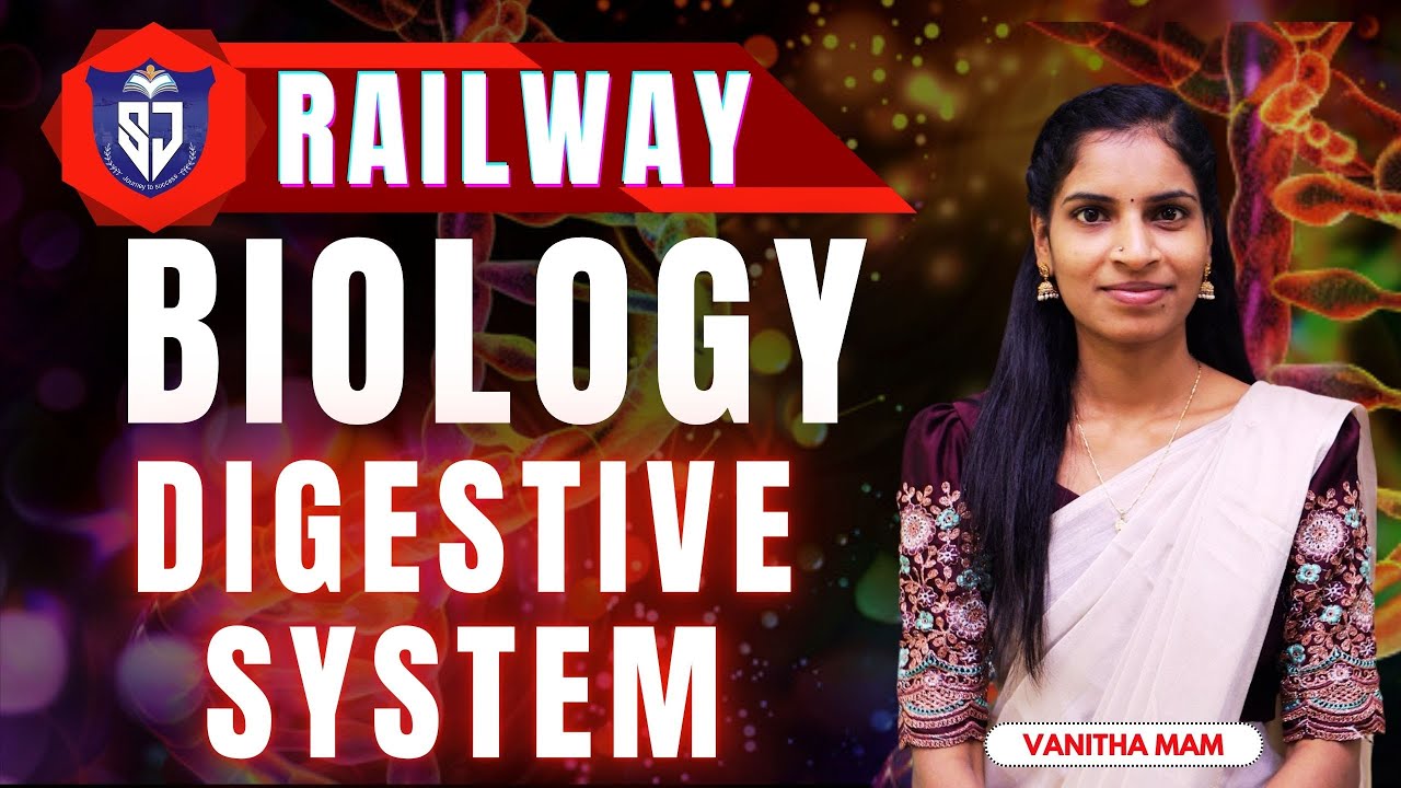 Digestive System Explained for Railway Exams 💥 జీర్ణ వ్యవస్థ 💥 Biology for RRB NTPC & Group D