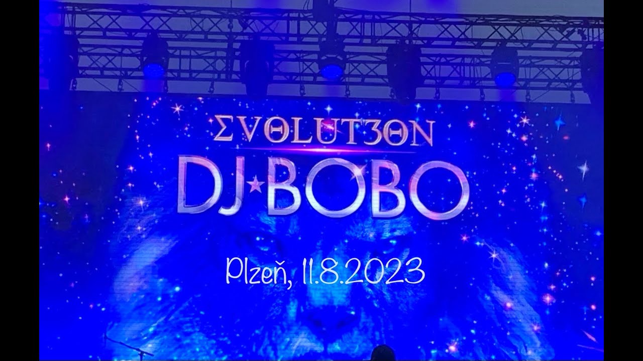 DJ BOBO: Evolution Tour (Plzen 11.8.2023)