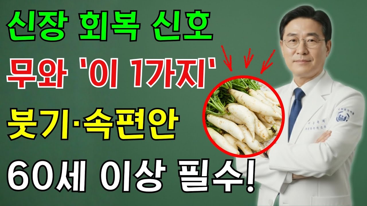 LIVE: 60세 이후, 겨울 무에 ‘이것’ 한 줌만 넣으세요! 망가진 신장과 위장이 기적처럼 되살아납니다 (천연 위장약)