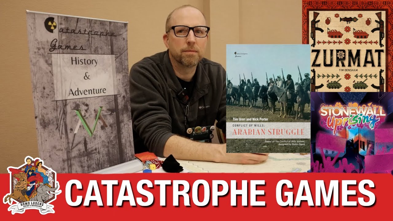 Catastrophe Games - Boardgame Publisher Overview with Tim Densham