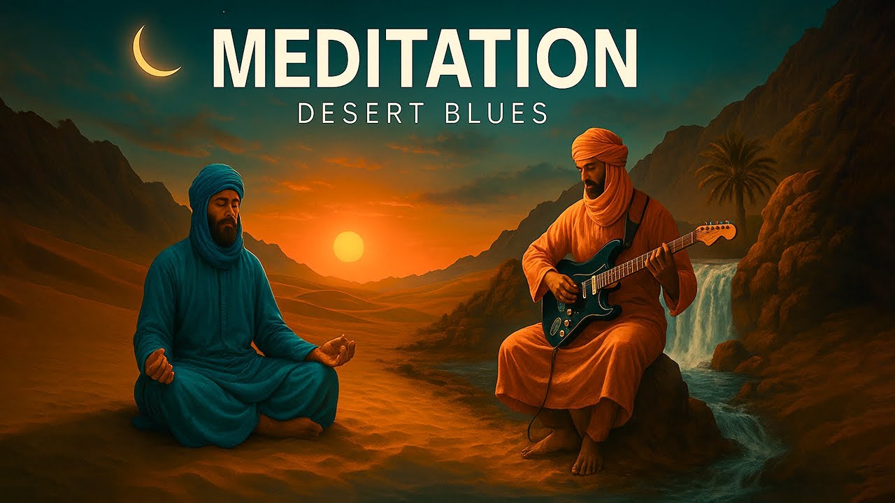 Desert Guitar Meditation | Tuareg Oasis Music for Deep Relaxation & Inner Peace