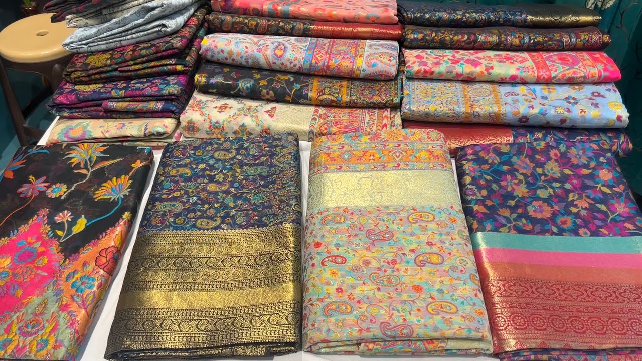 20-Jul-25 | Silk Cotton Weaving Jamawar Sarees | Budget friendly | WhatsApp to order: +91-7051012285