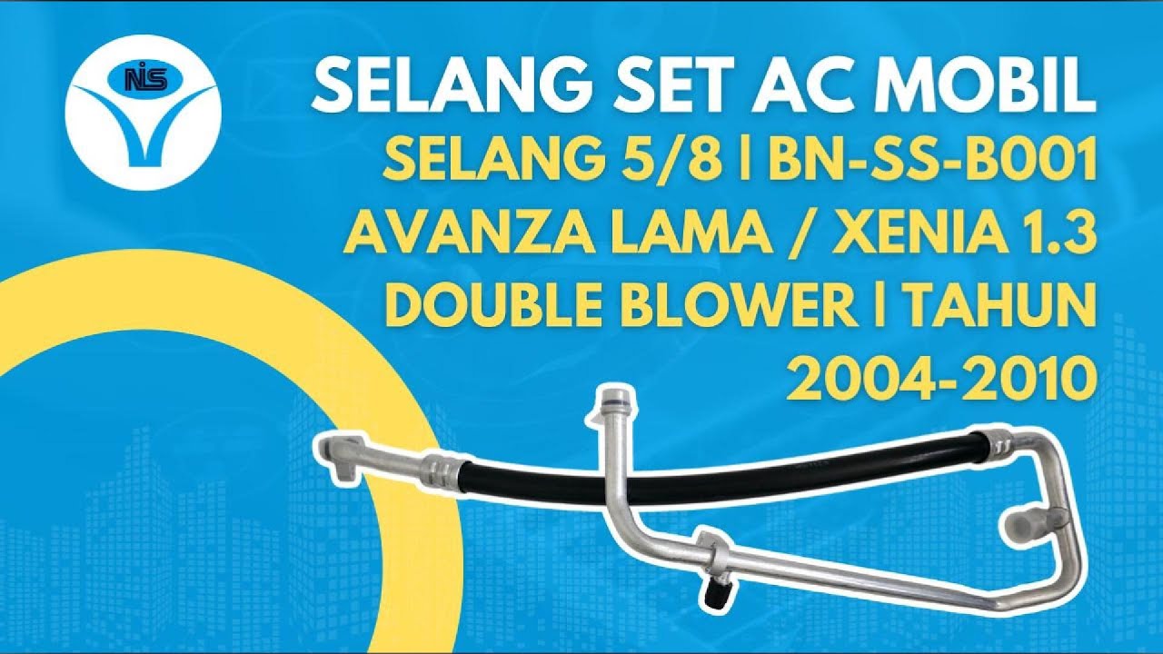 SELANG SET AC MOBIL BAILIANNIS BN-SS-B001 AVANZA LAMA / XENIA 1.3 TAHUN 2004-2010 SELANG 5/8