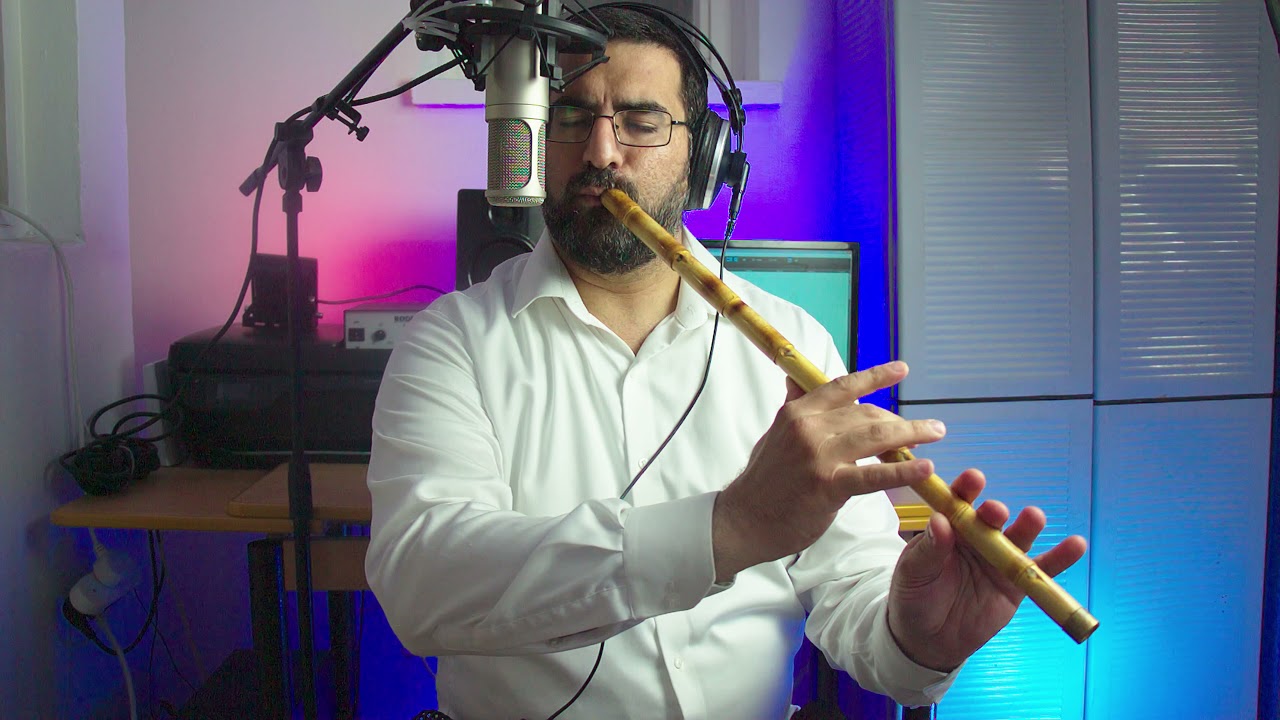 תקסים במקאם ביאת על חליל נאי Taqsim In Maqam Bayati On Ney Flute