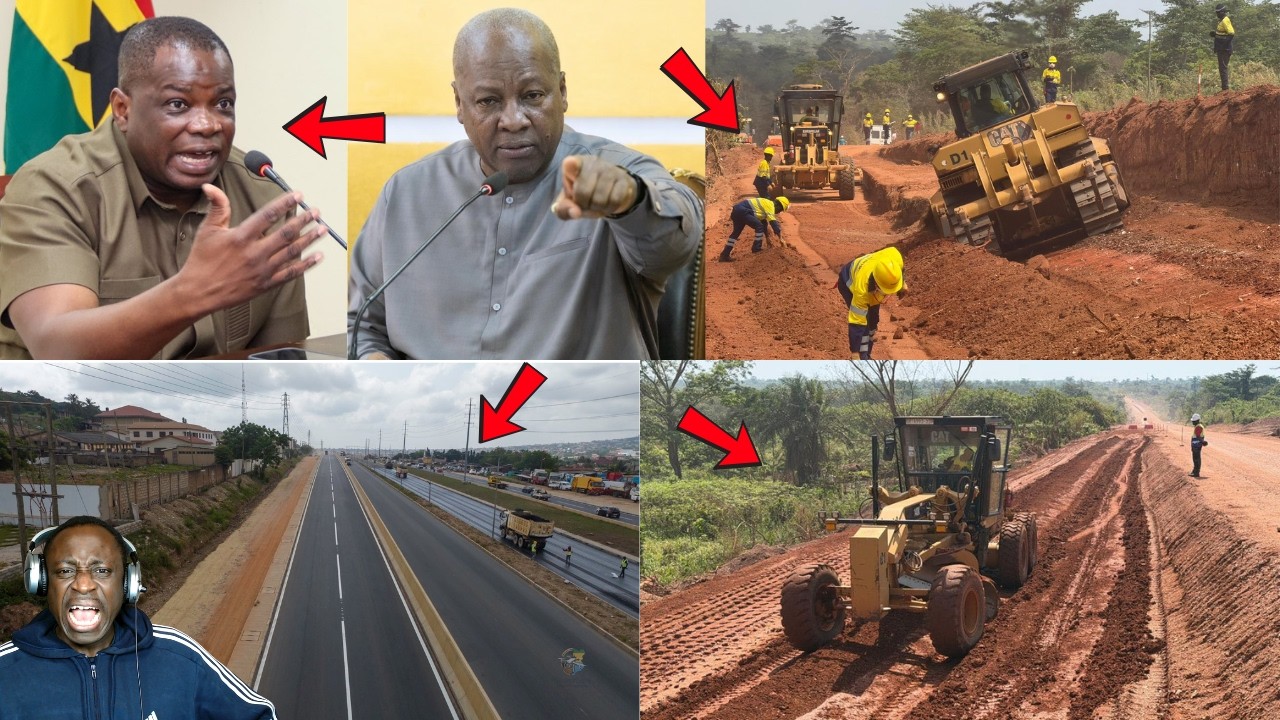 FINALLY! Road Minister Finally Speaks on Old Accra&ndash;Kumasi Road - &ldquo;Projects NOT Abandoned!