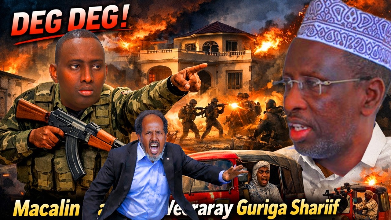 DEG DEG Macalin Mahdi oo caawa weeraray Guriga Shariif, Dagaal ka socda Muqdisho Iyo Bajaajleyda.