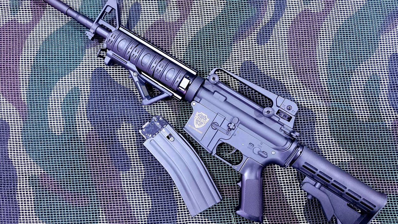M4 Hellboy Cal. 177 de Co2 Full Metal