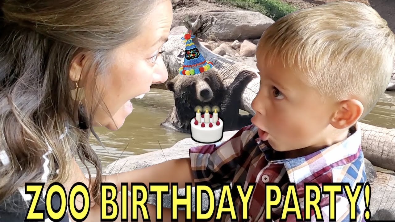 5th BIRTHDAY PARTY at the ZOO!