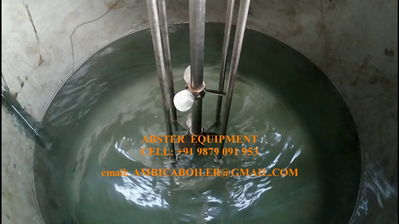 Liquid Mixing tanks