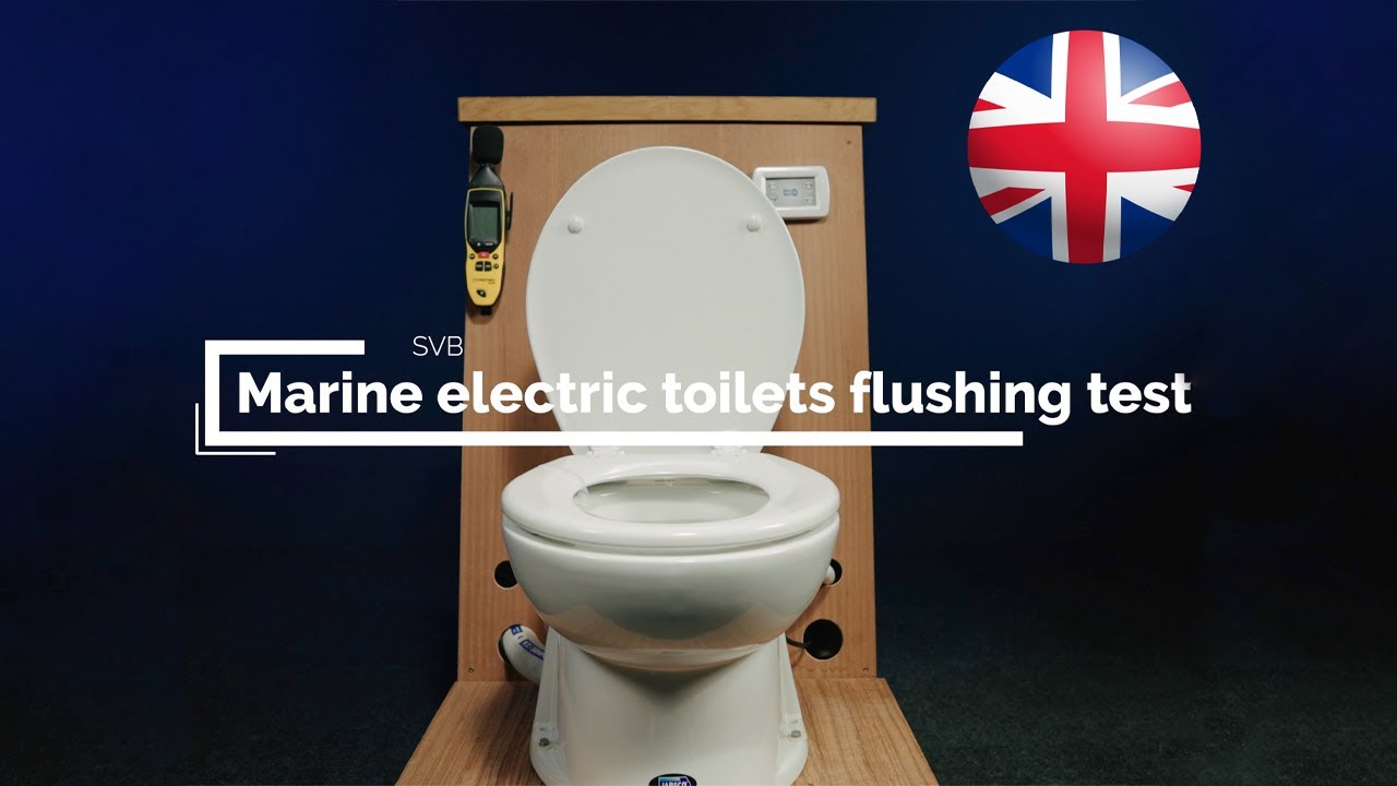 Marine electric toilets flushing test | SVB