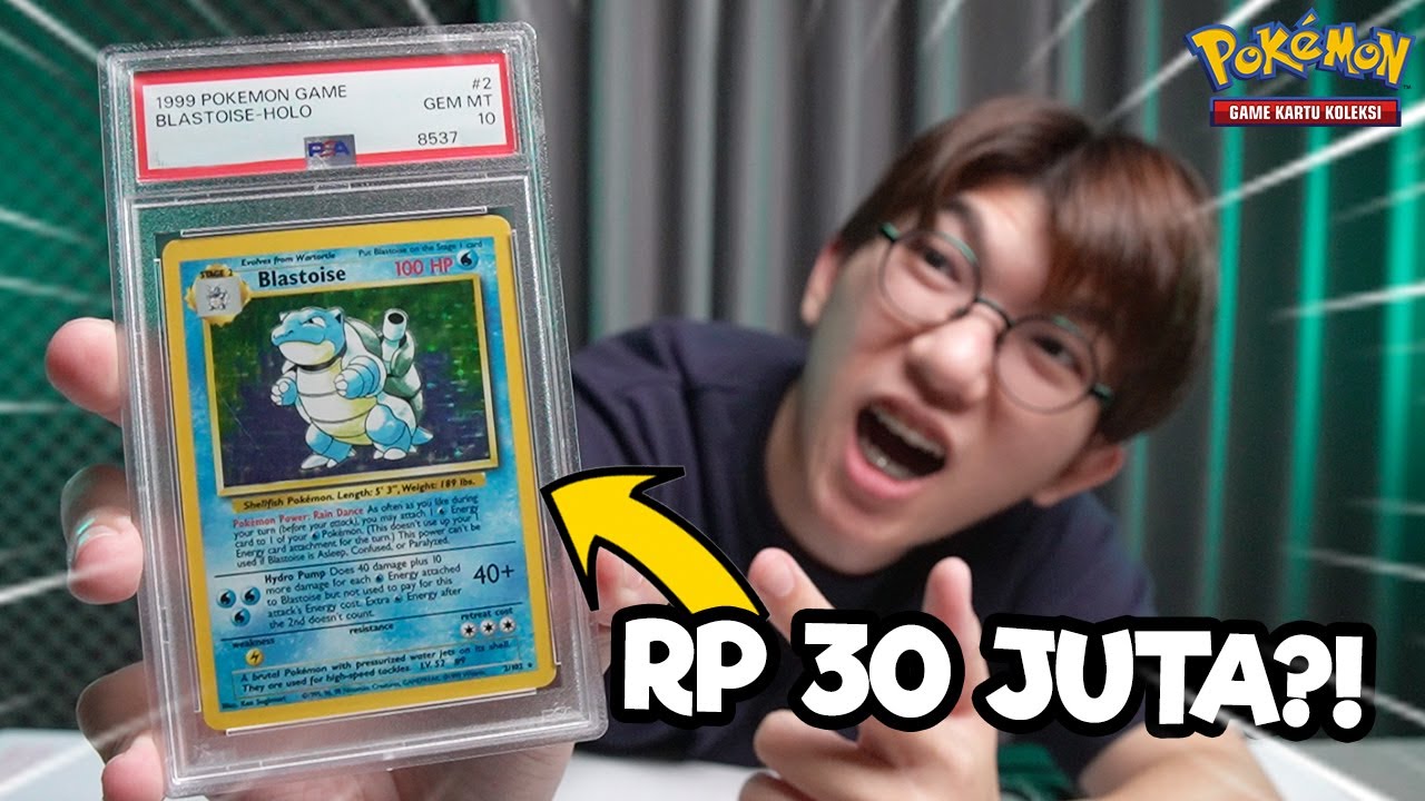 KARTU NEMU DI GUDANG JADI 30 JUTA! Unboxing PSA Grade Reveal Kartu Pokemon Indonesia