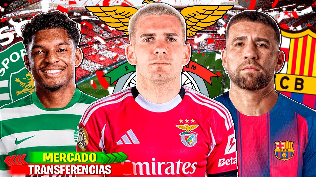 10 TRANSFERENCIAS CONFIRMADAS | RUMORES 25/26! Mastantuono Benfica,Otamendi Barcelona,Luis Sporting