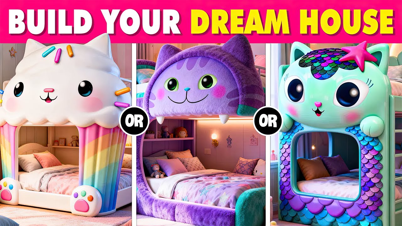 Build Your Gabby’s Dollhouse Premium 2026 Dream House 🏡✨| Great Quiz
