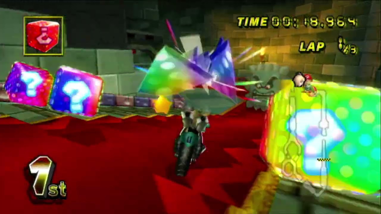 Mario Kart Wii - Rosalina, Wario Bike