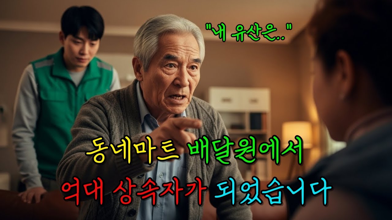 동네마트 배달원에서 억대 상속자가 되었습니다