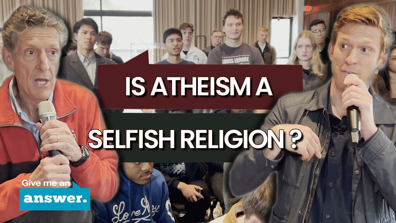 Stuart & Cliffe Knechtle | MIT | Is Atheism A Selfish Religion? | Give Me An Answer