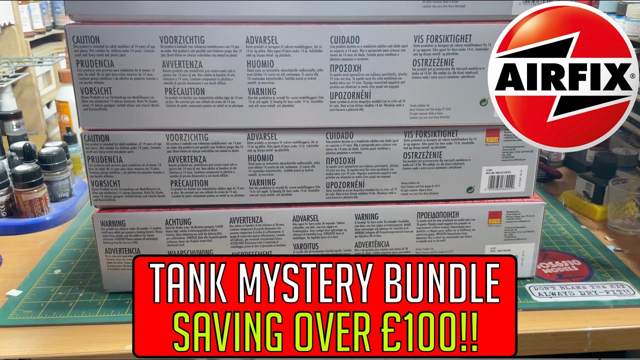 I Bought an Airfix Tank MYSTERY BOX!! and SAVED Over 100 Quid!!