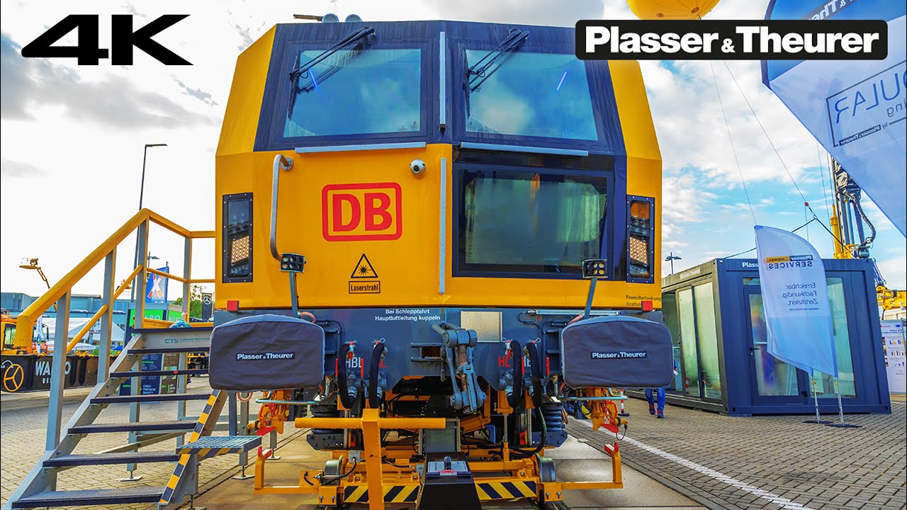 Track maintenance is quieter than ever - Germany’s first E³ hybrid machine | Plasser & Theurer