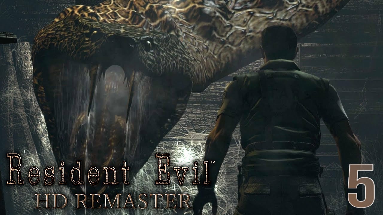 This Mansion Has a Giant Snake Problem - RE HD Remaster (Chris)