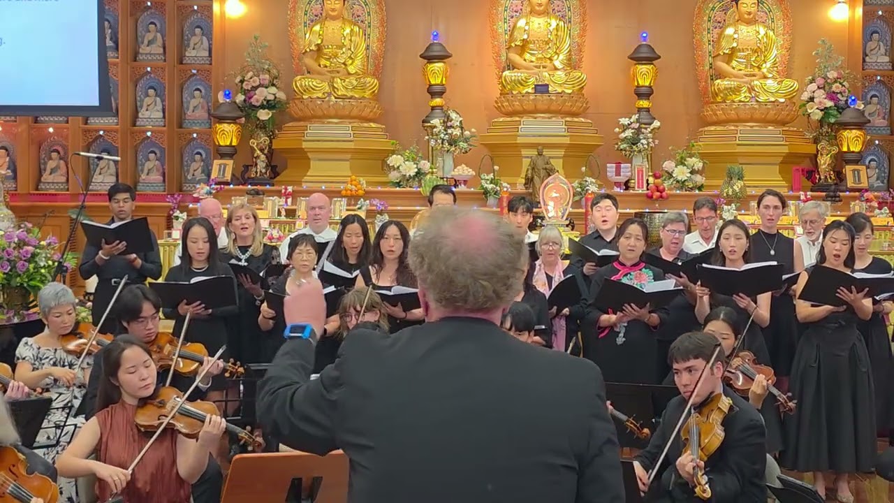 20250504 Love Concert, Lamp Lighting by Bing-Zong Li, lyrics by Master Hsing Yun (1927-2023)