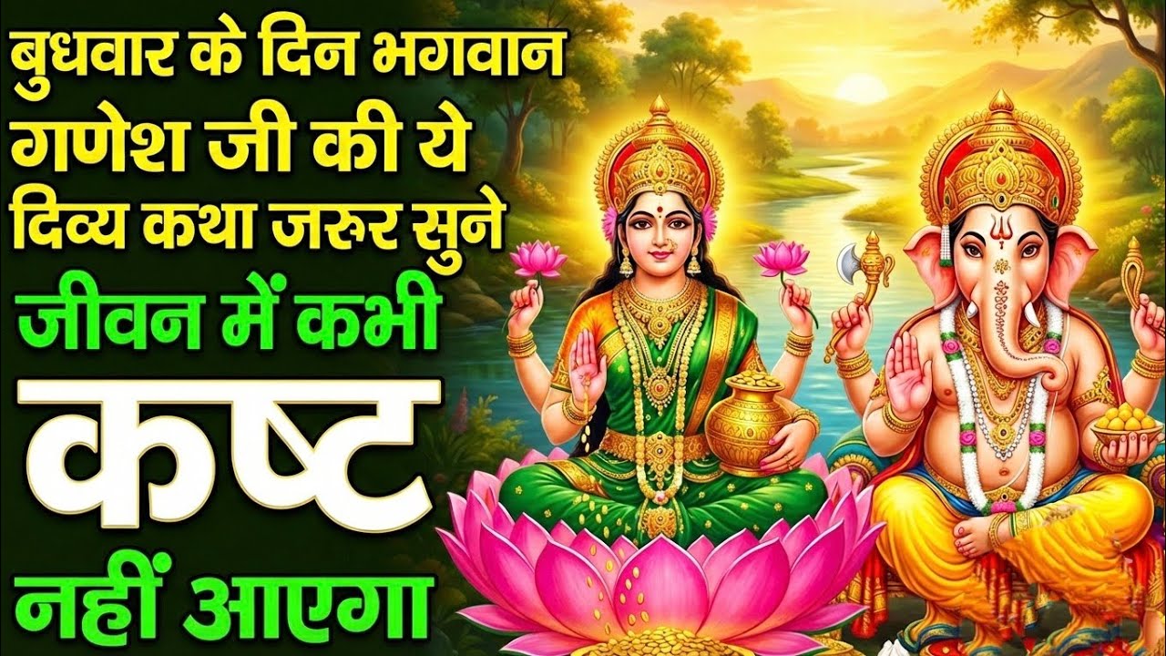 आज के दिन गणेश जी की यह दिव्य कथा जरूर सुनने, जीवन के सारे कष्ट भगवान हर लेंगे | Ganesh ji ki katha