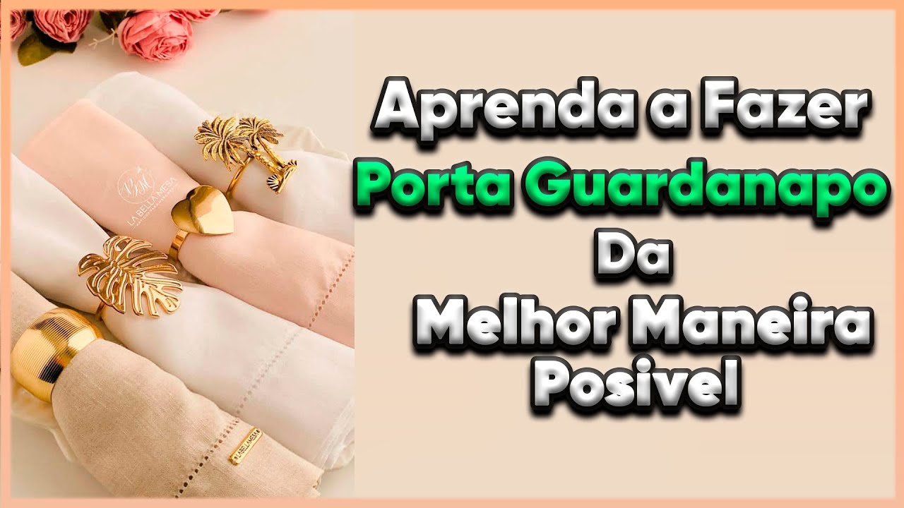 Como Fazer Porta-Guardanapos Elegantes com Materiais Simples | DIY para o Fim de Ano