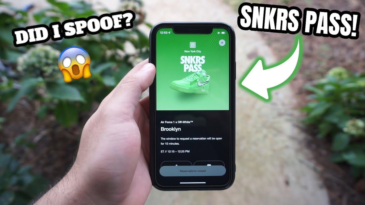 Off White Air Force 1 &ldquo;Green Spark&rdquo; SNKRS PASS!