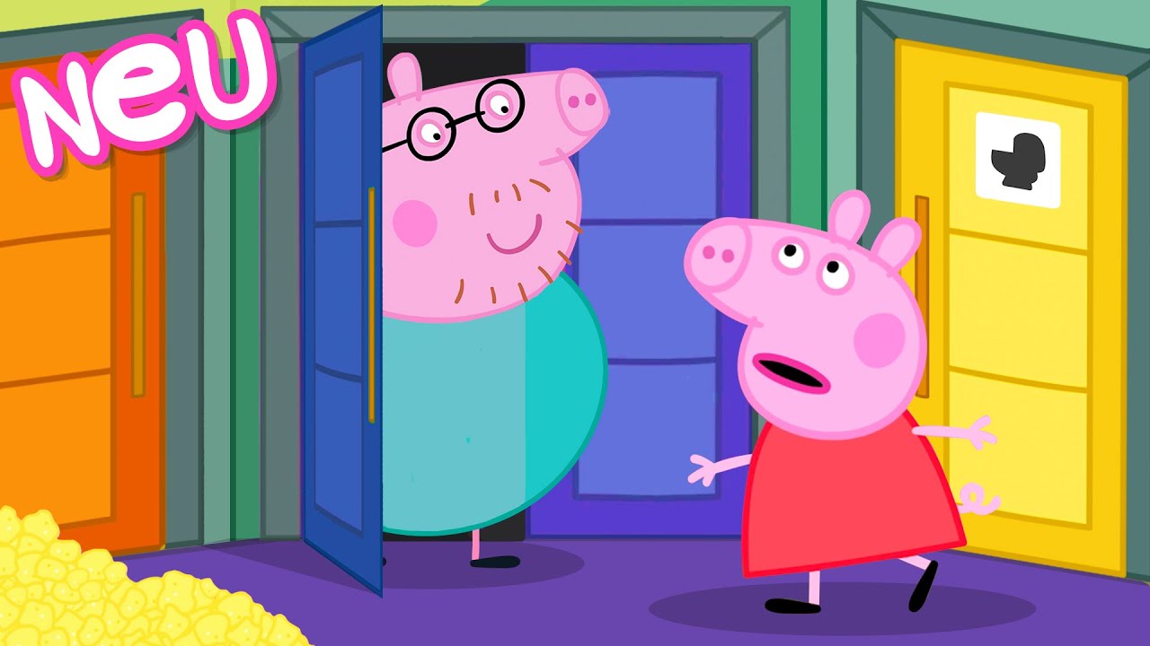 Peppa-Wutz-Geschichten | Mysteriöse Türen | Videos für Kinder