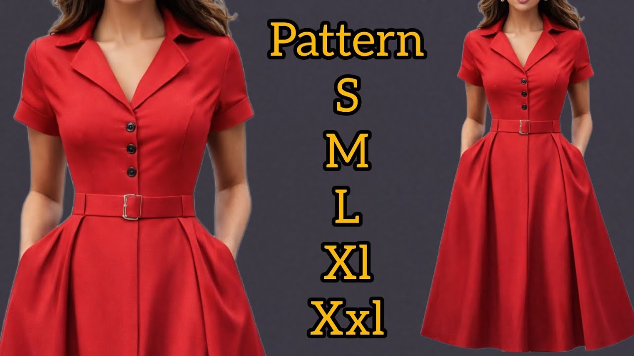 “This Dress Looks Expensive… But Wait Until You See How It’s Made! | Dress Pattern Tutorial”