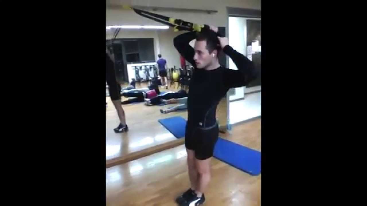 Il Preparatore Atletico - TRX Suspension Training - esempio di seduta