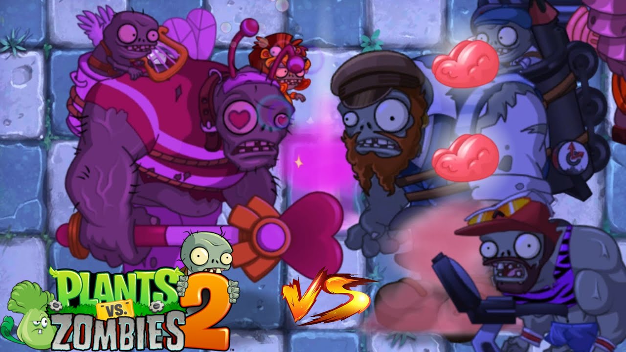 Plants Vs Zombies 2 - 1 Gargantuar Vs 1 Gargantuar Vs Cardio Phase 3 #212