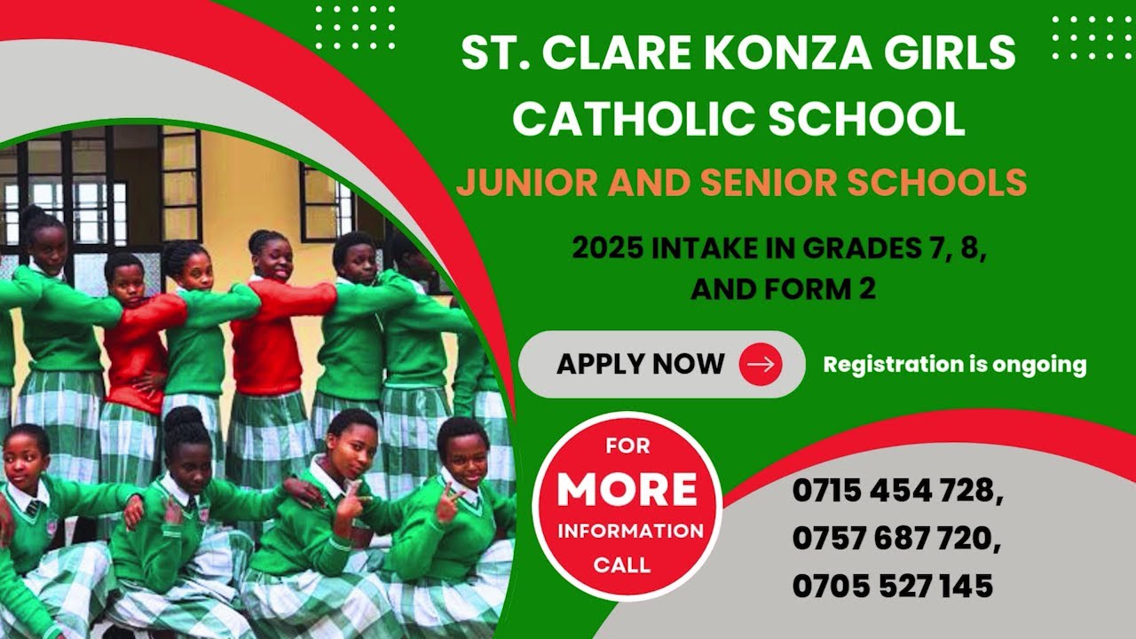 ST. CLARE KONZA GIRLS CATHOLIC SCHOOL