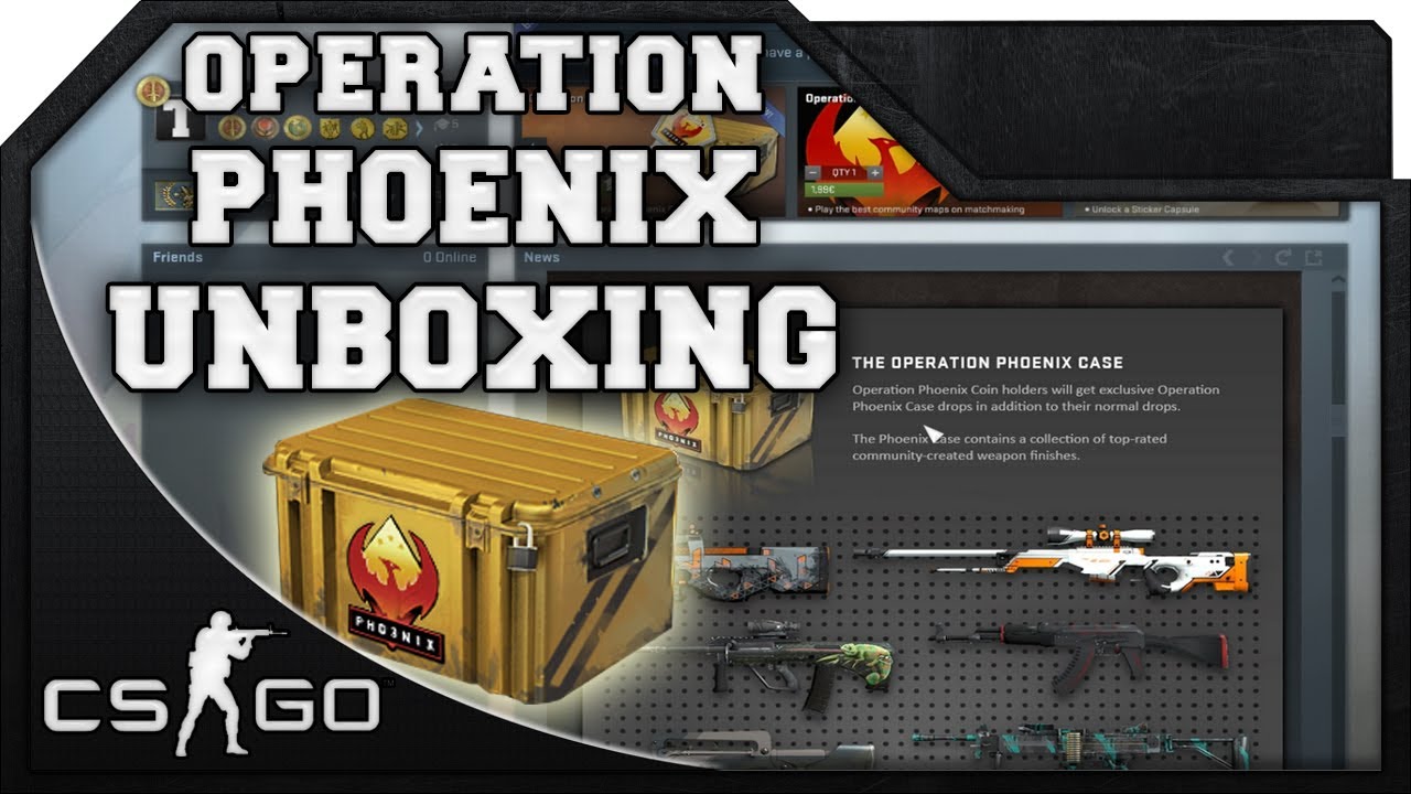 CS:GO - Operation Phoenix Case Unboxing