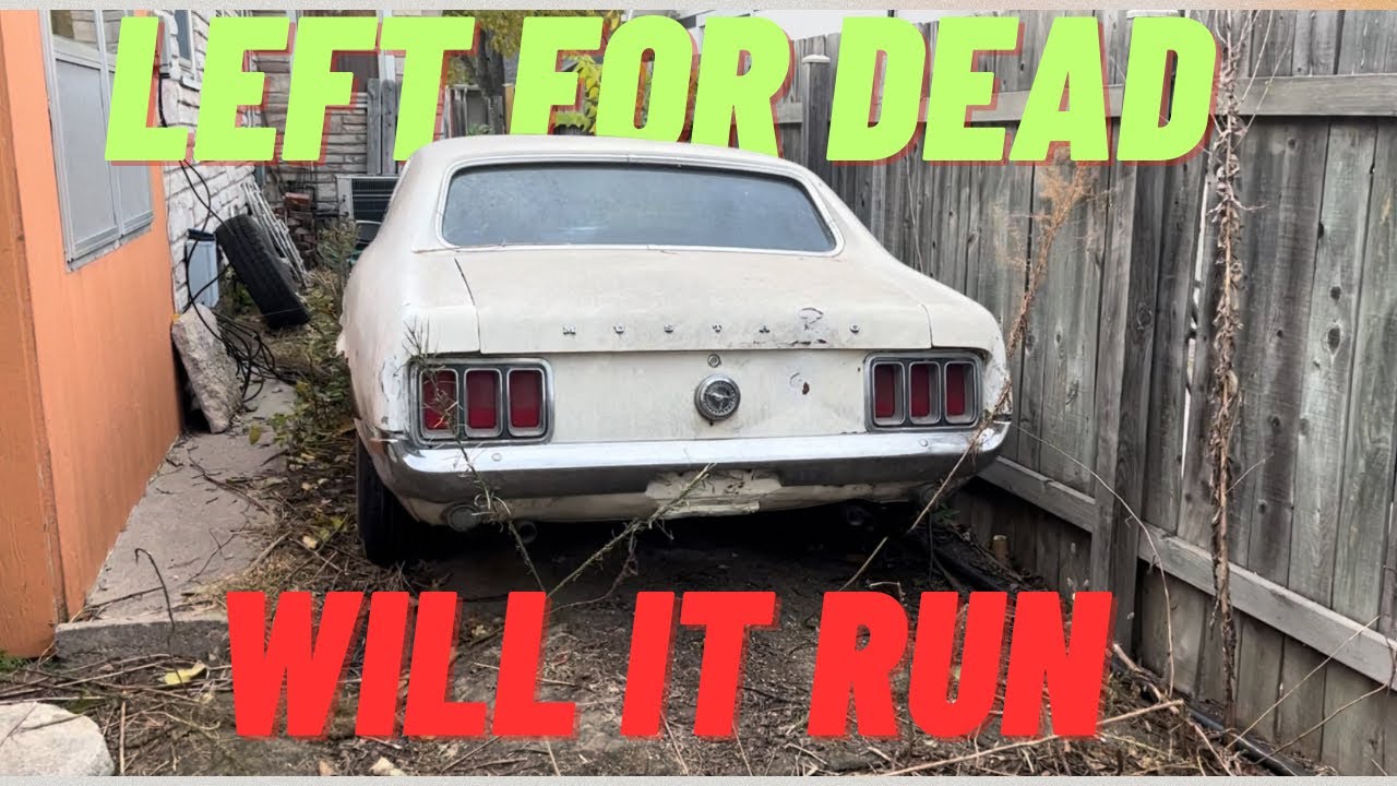 Заброшенный M-Code Mustang Coupe 1970 года. Будет ли он работать?