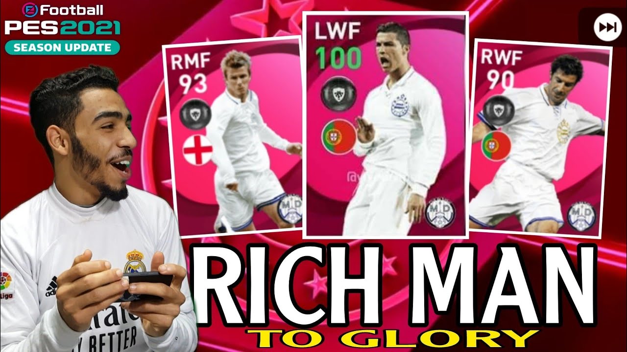 I GOT THE CALMA CRISTIANO RONALDO 🔥PES 2021 MOBILE 🔥 RICH MAN TO GLORY #3