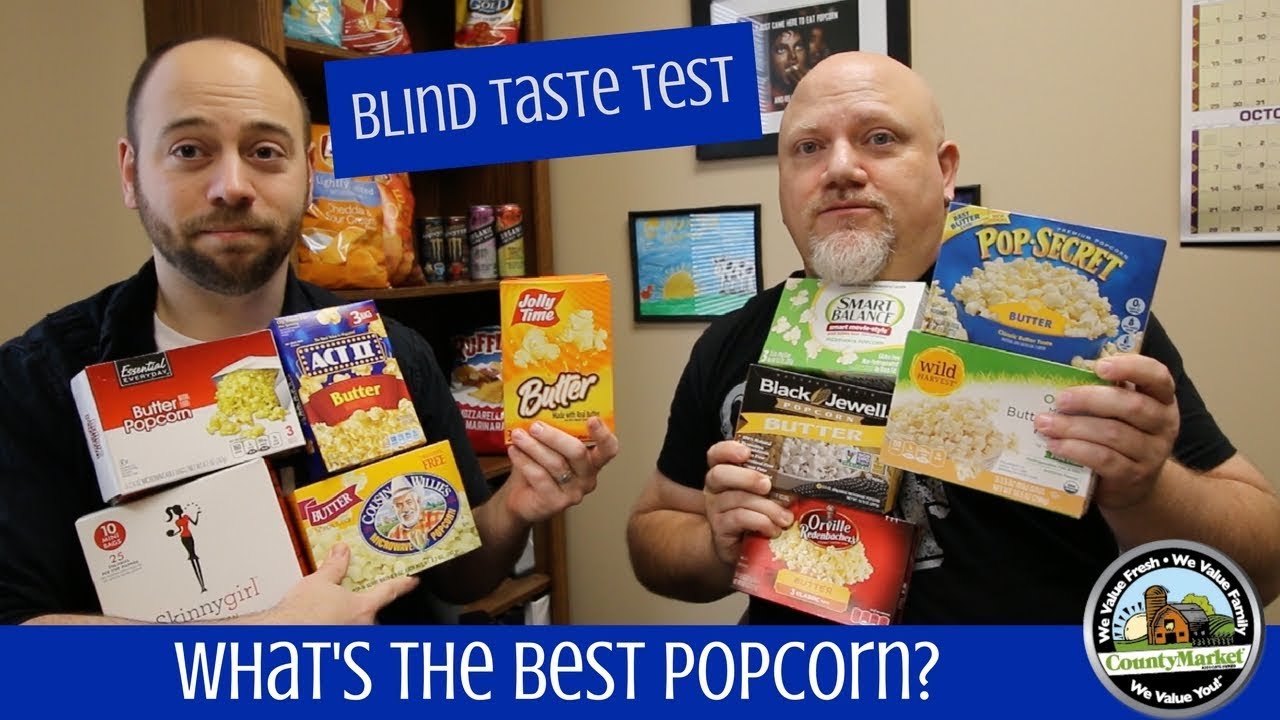 What's the Best Popcorn? Blind Taste Test