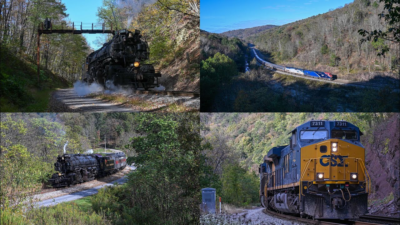 CSX, Steam and Scenery in and around the Keystone Subdivision (10/11/25)