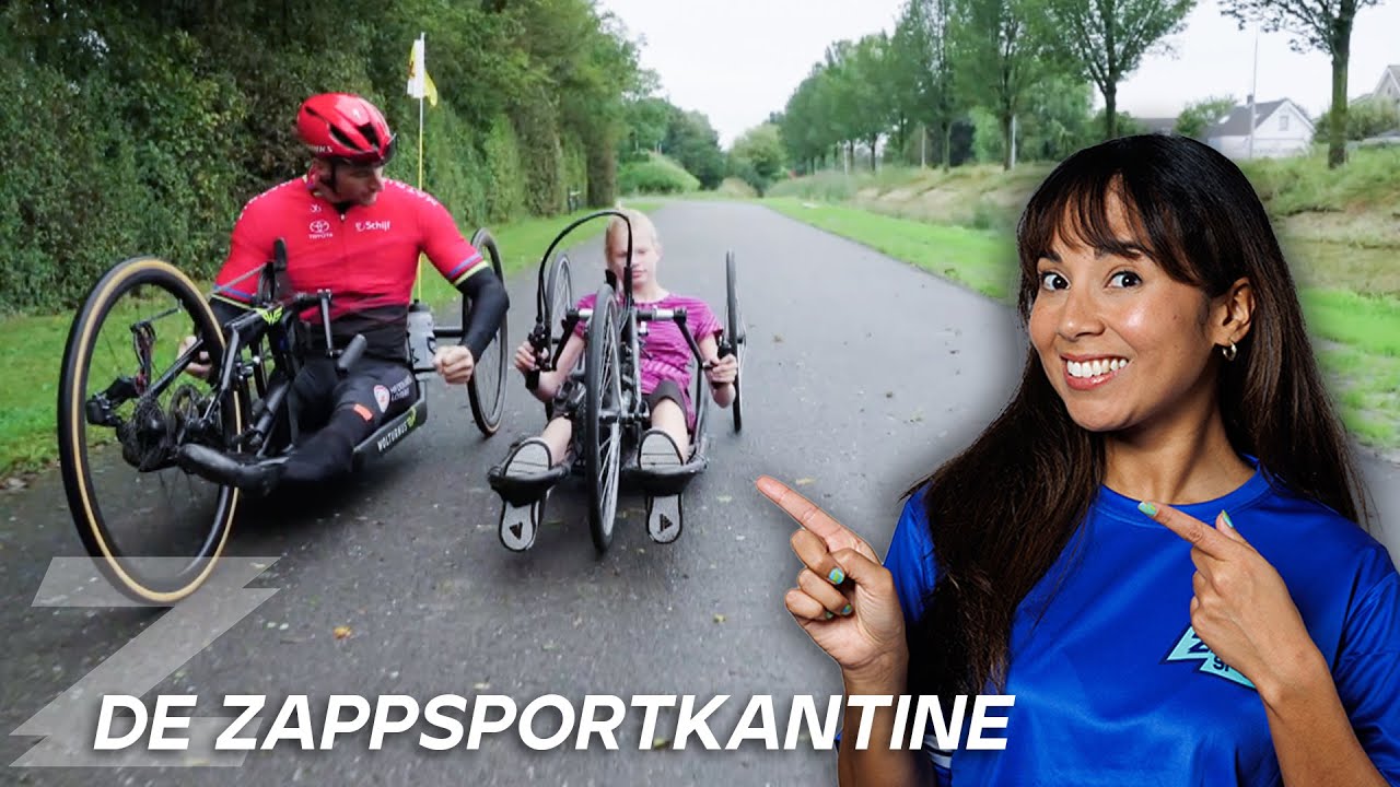 LEER HANDBIKEN VAN JETZE PLAT!💪🏼 | De ZappsportKantine