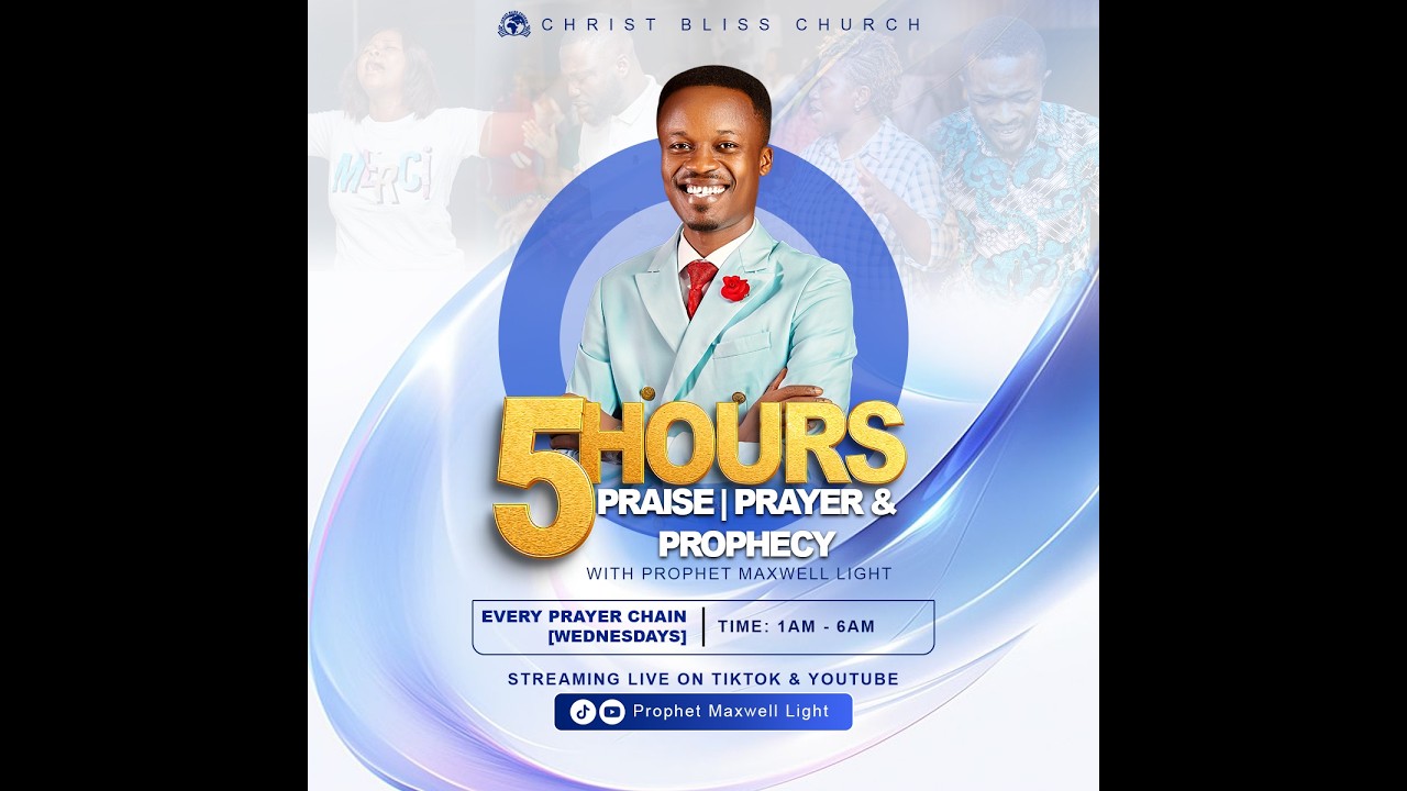 5 HOURS OF PRAISE | PRAYER | & PROPHECY With Prophet Maxwell Light || 11th March 2026 || CBC