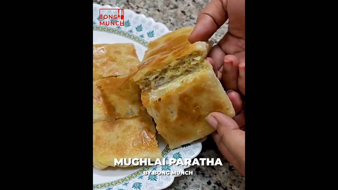 Mughlai Paratha #bongmunch #shorts