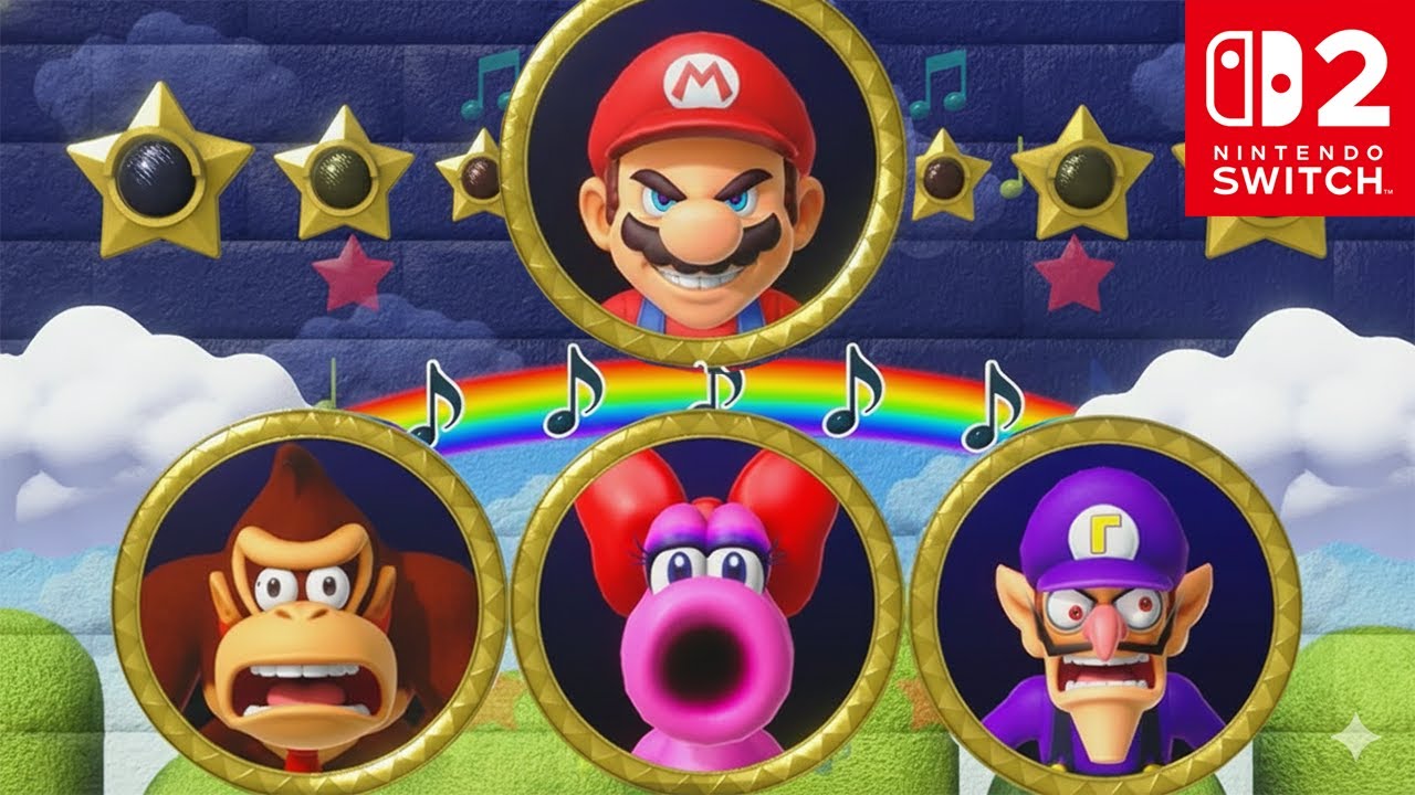 Mario Party Switch 2 - Марио против глупых мальчиков (Удачные мини-игры)