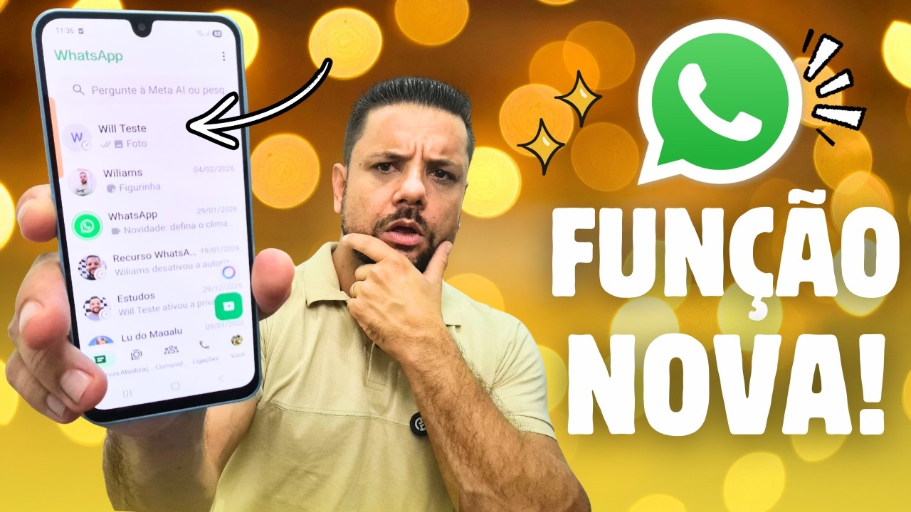 FINALMENTE! 🚀 Nova Fun&ccedil;&atilde;o do WHATSAPP para Acessar as Configura&ccedil;&otilde;es em Segundos