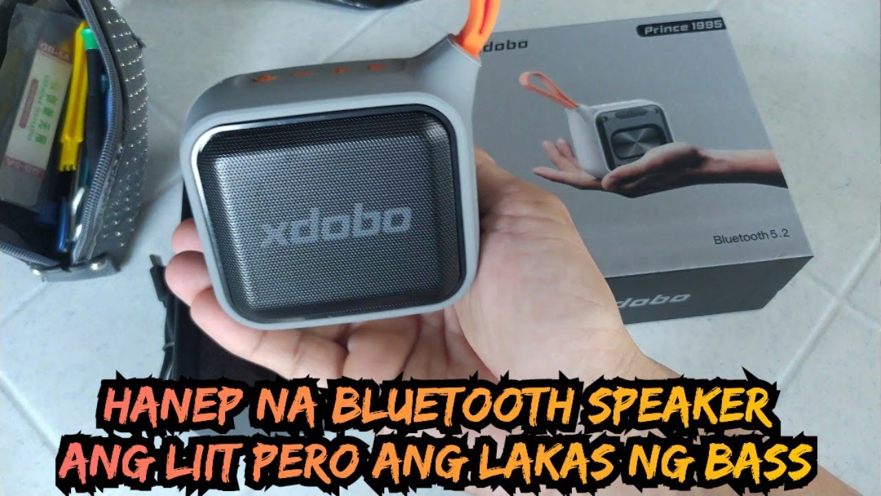 XDOBO PRINCE 1995 ang Bluetooth speaker na maliit pero malupit