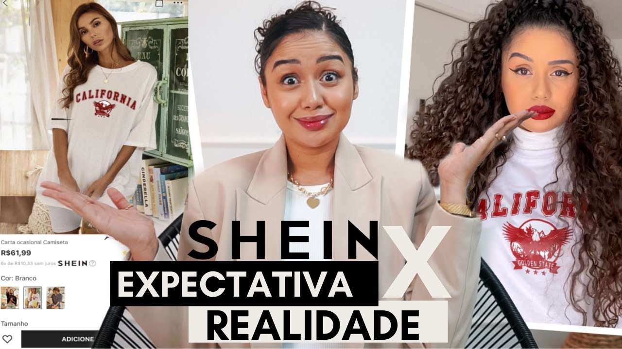PROVANDO LOOKS QUE COMPREI NA SHEIN!