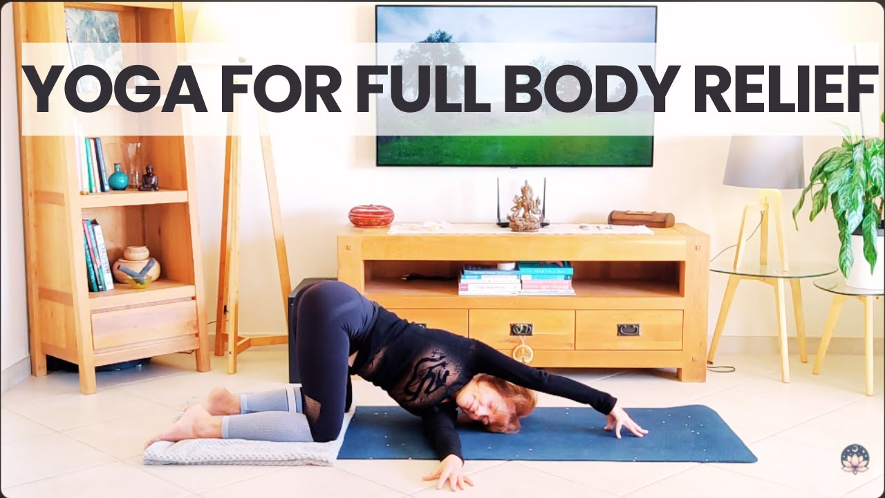 15 Min Yoga | Full Body Relief | Ease Sore Muscles & Tightness