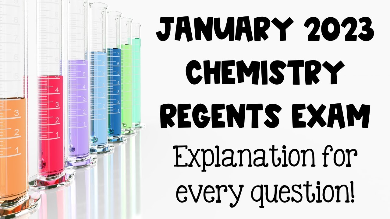 January 2023 Chemistry Regents Stream