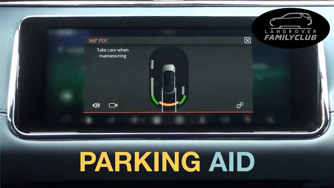 How to use and set up Land Rover Parking Aid