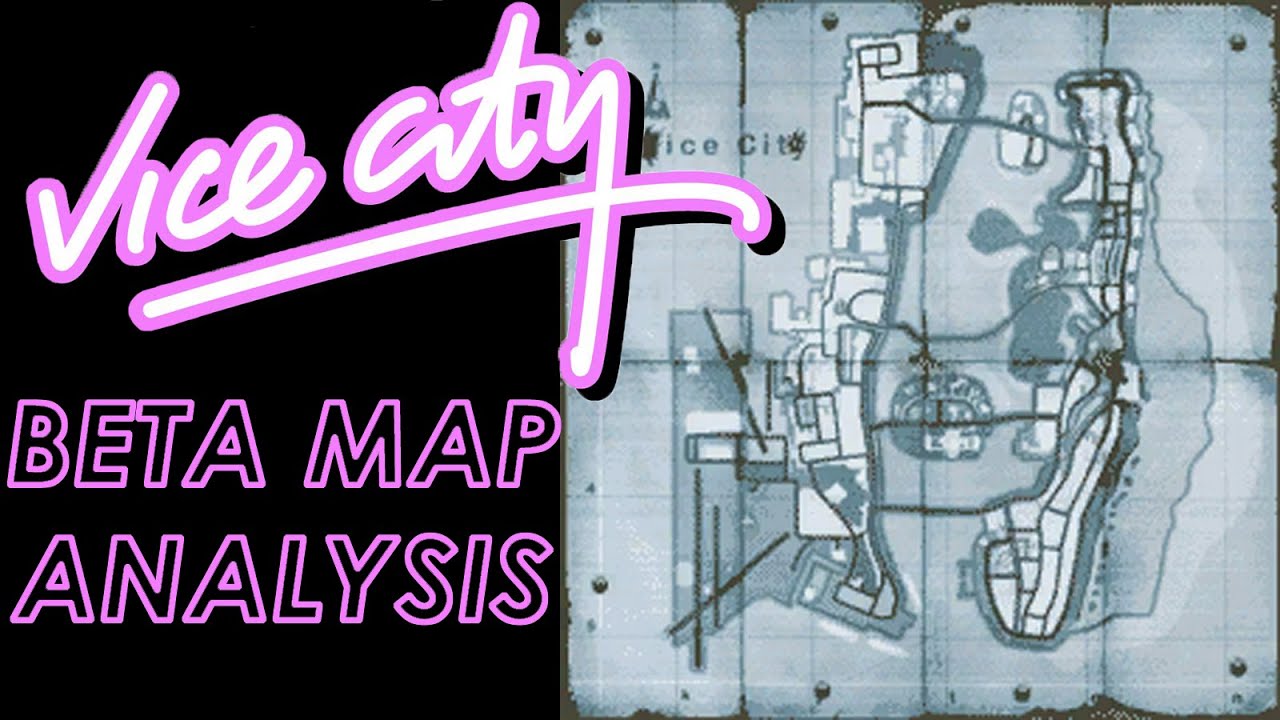 Анализ карты GTA Vice City Beta