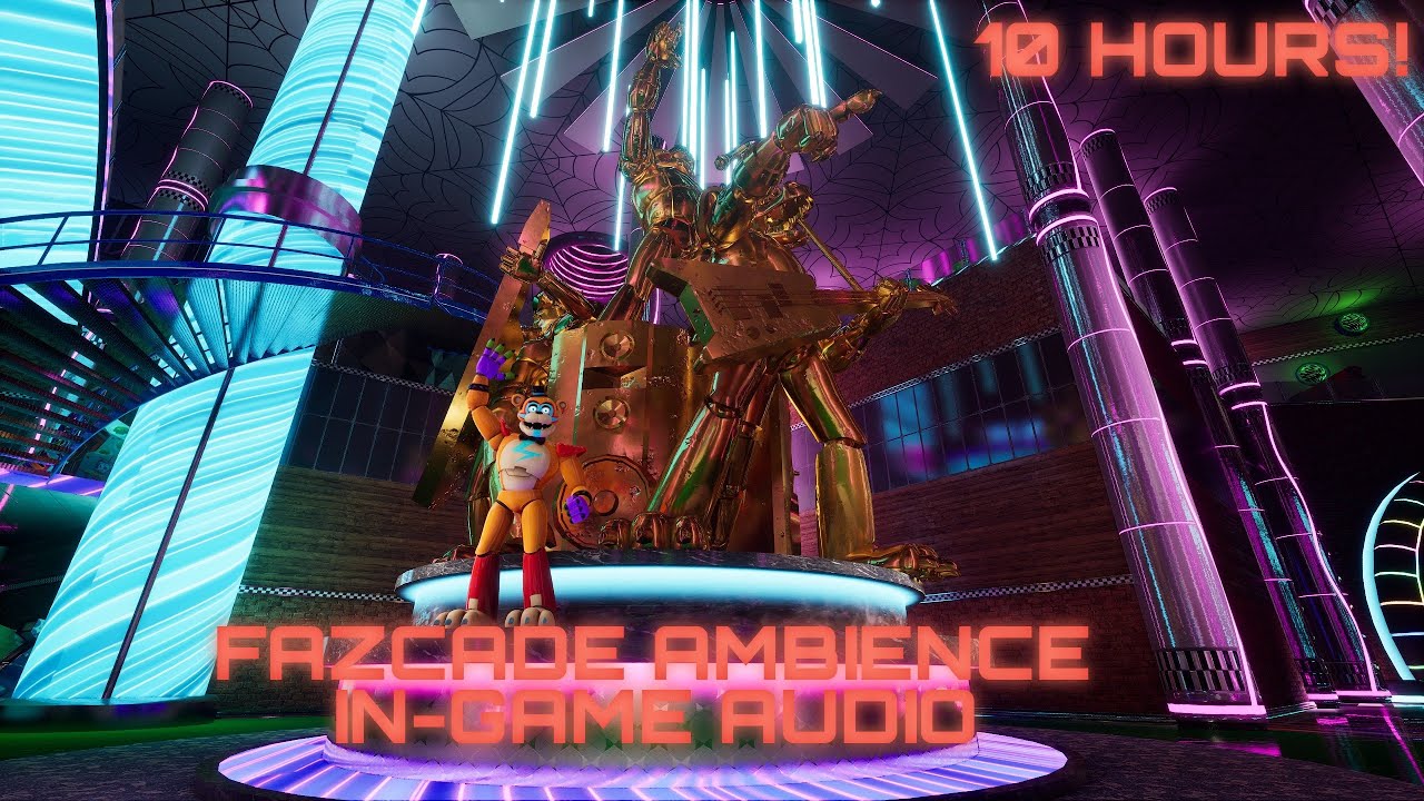 FNaF: Security Breach | Waiting For The Fazcade To Open | Fazcade Ambience | In-Game Audio | RTX |